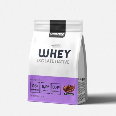 NITROPERF - Whey Isolate Native - Packaging