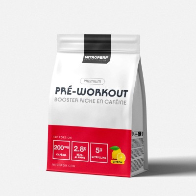 Pre-workout - NITROPERF - Packaging
