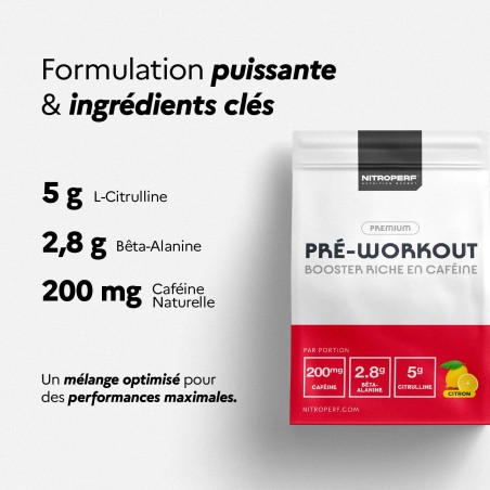 Pre-workout - NITROPERF - Performance Maximale