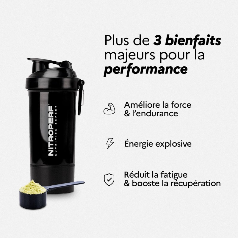 Pre-workout - NITROPERF - 3 Bienfaits Majeurs