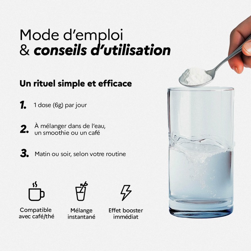 Collagène Marin & Vitamine C - NITROPERF - Conseils d'utilisations
