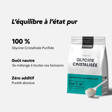 Glycine Cristallisée - NITROPERF - Équilibre à l'état pur