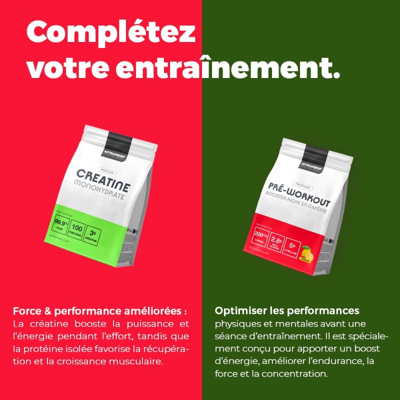 Pre-workout - NITROPERF - Compléments